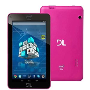 Tablet DL Xpro Tp266Bra 8GB Tela 7 Android 4.4 Wi-Fi Intel Dual-Core Duas Câmeras